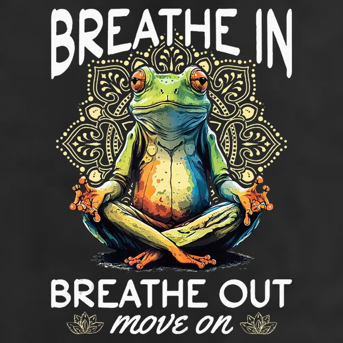 Yoga Meditation Breathe In Breathe Out Move On Cool Comfort Performance Bucket Hat