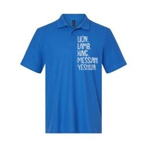 Yeshua Messiah Christmas Xmas Holiday Religious Christian Gift Softstyle Adult Sport Polo