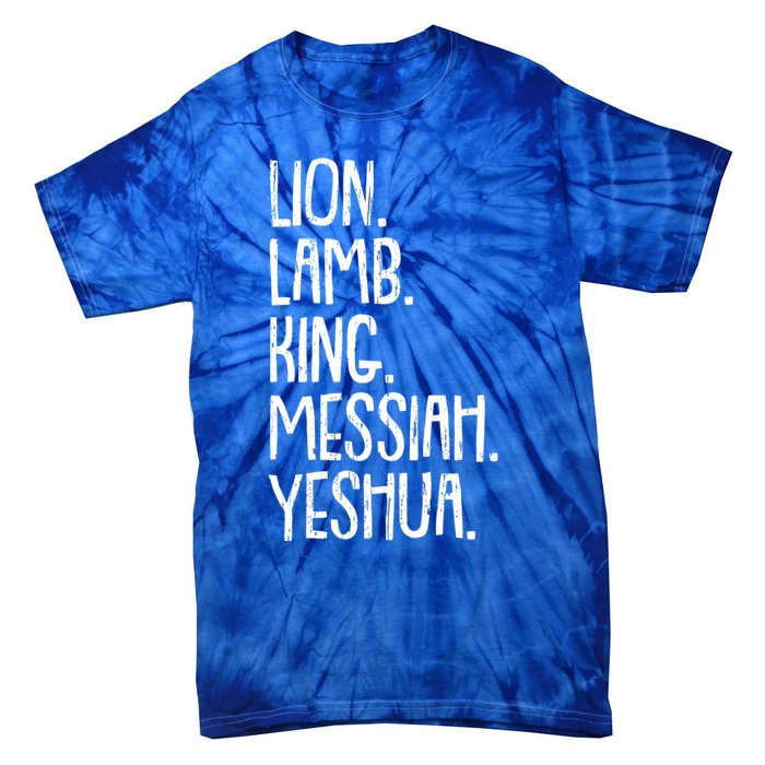 Yeshua Messiah Christmas Xmas Holiday Religious Christian Gift Tie-Dye T-Shirt