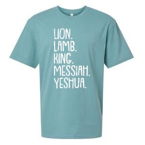 Yeshua Messiah Christmas Xmas Holiday Religious Christian Gift Sueded Cloud Jersey T-Shirt