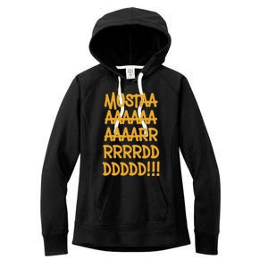 Yellow Mustard Cool Funny Meme Hip Hop Music Graphic Women's Fleece Hoodie