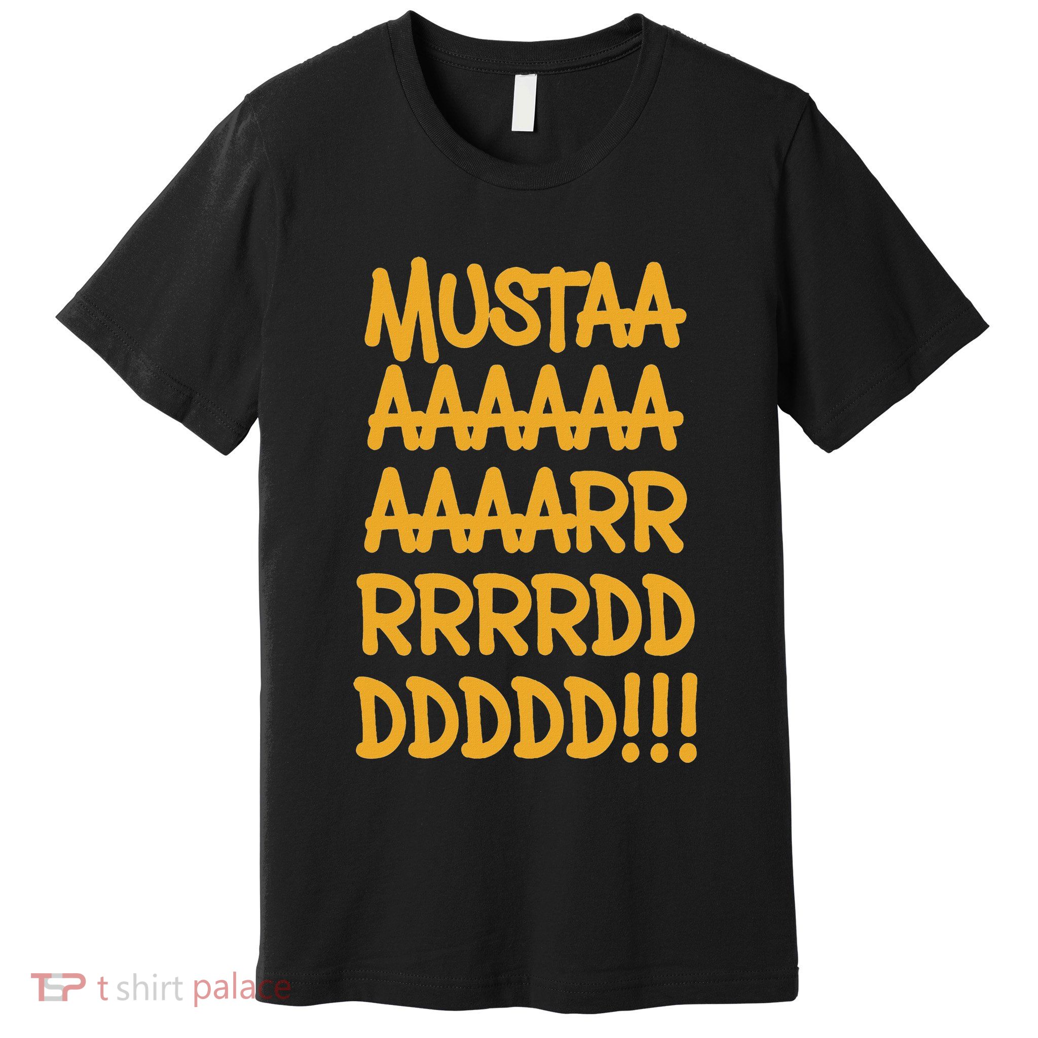 Yellow Mustard Cool Funny Meme Hip Hop Music Graphic Premium T-Shirt