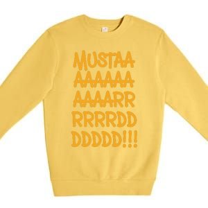 Yellow Mustard Cool Funny Meme Hip Hop Music Graphic Gift Premium Crewneck Sweatshirt