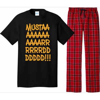 Yellow Mustard Cool Funny Meme Hip Hop Music Graphic Gift Pajama Set