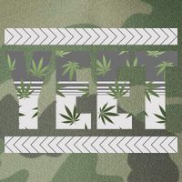 Yeet Meme Cannabis Leaf Pattern Legacy Tie Dye Trucker Hat