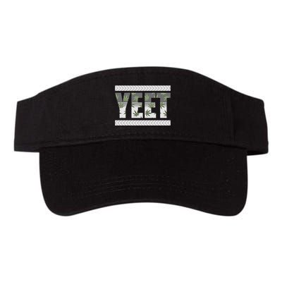 Yeet Meme Cannabis Leaf Pattern Visor