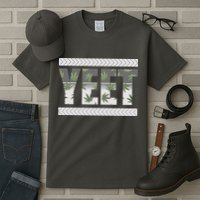 Yeet Meme Cannabis Leaf Pattern Tall T-Shirt