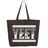Yeet Meme Cannabis Leaf Pattern 25L Jumbo Tote