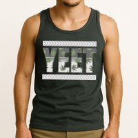 Yeet Meme Cannabis Leaf Pattern Tank Top