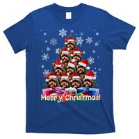 Yorkies Merry Christmas Tree Cute Yorkshire Terrier Xmas Great Gift T-Shirt