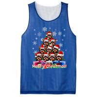 Yorkies Merry Christmas Tree Cute Yorkshire Terrier Xmas Great Gift Mesh Reversible Basketball Jersey Tank