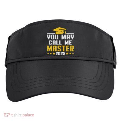 You May Call Me Master 2025 Degree Graduation Adult Drive Performance Visor