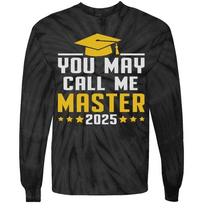 You May Call Me Master 2025 Degree Graduation Tie-Dye Long Sleeve Shirt