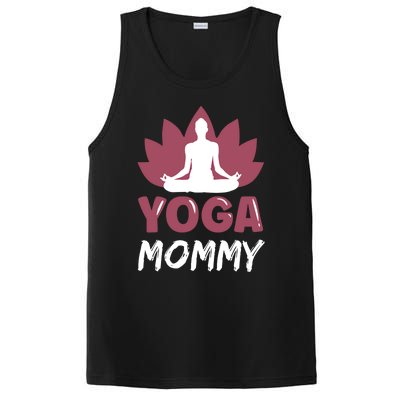 Yoga Mommy Cute Hobby Meditation Lover Mom Mother Mama Gift PosiCharge Competitor Tank