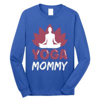 Yoga Mommy Cute Hobby Meditation Lover Mom Mother Mama Gift Long Sleeve Shirt