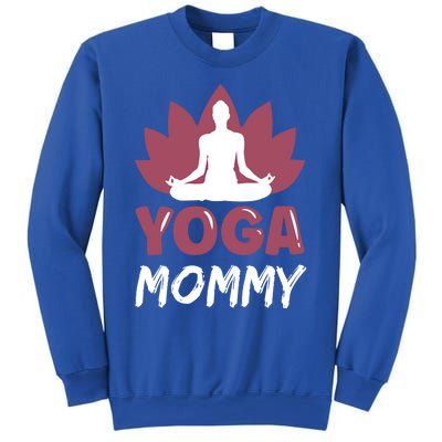 Yoga Mommy Cute Hobby Meditation Lover Mom Mother Mama Gift Sweatshirt