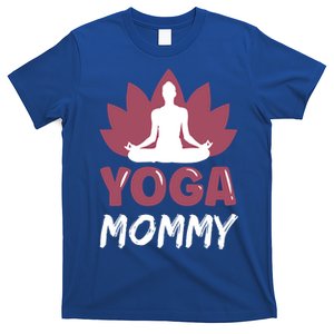 Yoga Mommy Cute Hobby Meditation Lover Mom Mother Mama Gift T-Shirt