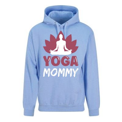 Yoga Mommy Cute Hobby Meditation Lover Mom Mother Mama Gift Unisex Surf Hoodie