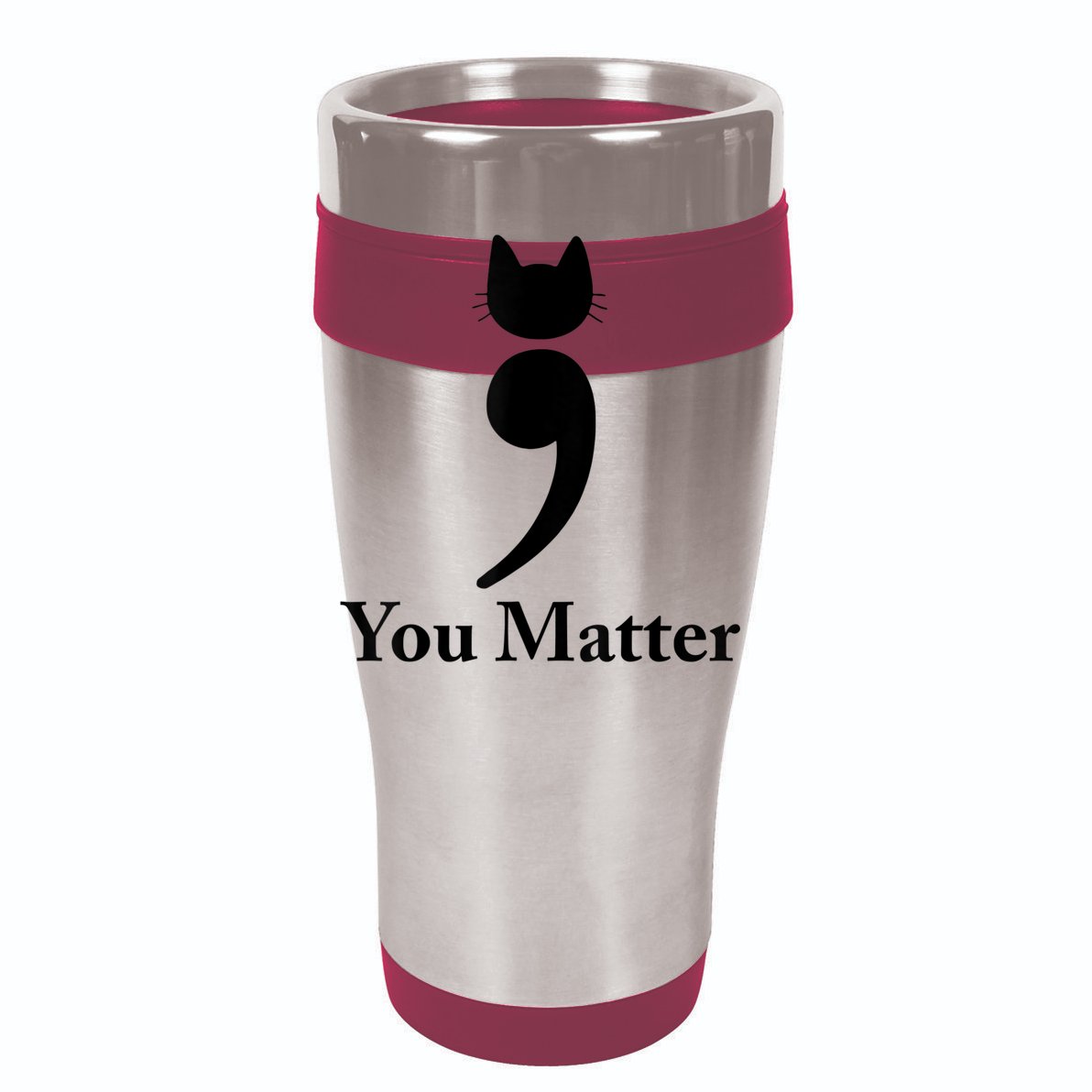 You Matter Cat Suicide Prevention Awareness Be Strong V-Neck T-Shirt