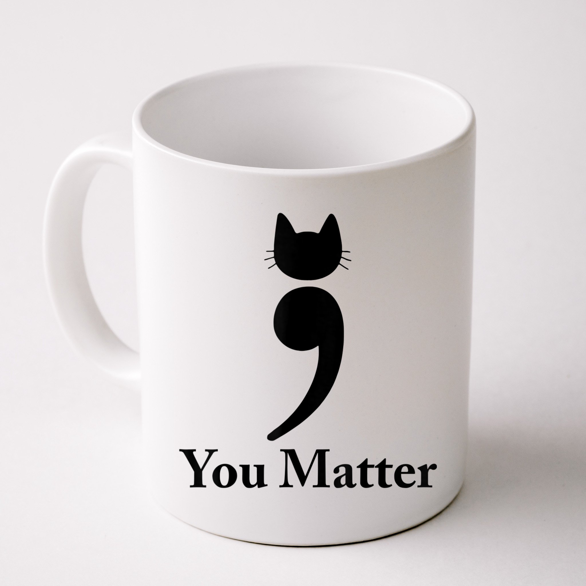 You Matter Cat Suicide Prevention Awareness Be Strong Mug