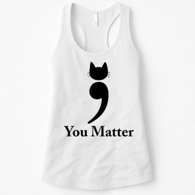 You Matter Cat Suicide Prevention Awareness Be Strong Womens Tank Top