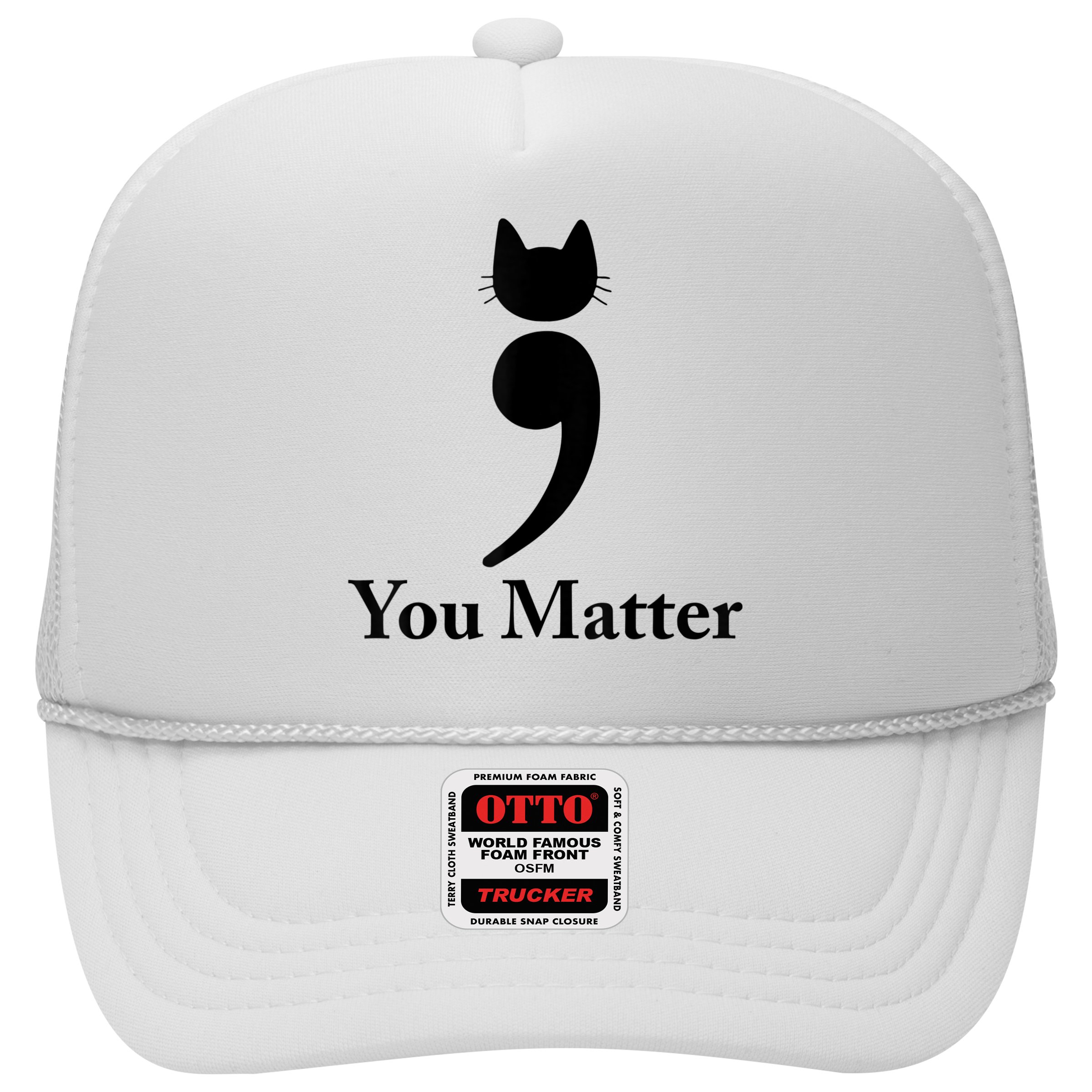 You Matter Cat Suicide Prevention Awareness Be Strong Hat