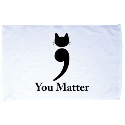 You Matter Cat Suicide Prevention Awareness Be Strong Microfiber Hand Towel