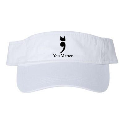 You Matter Cat Suicide Prevention Awareness Be Strong Visor