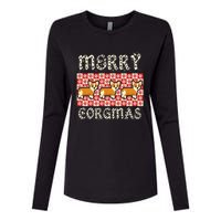 Yule Merry Corgmas Xmas Dog Breed Design Corgi Dogs Womens Cotton Relaxed Long Sleeve T-Shirt