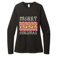 Yule Merry Corgmas Xmas Dog Breed Design Corgi Dogs Womens CVC Long Sleeve Shirt