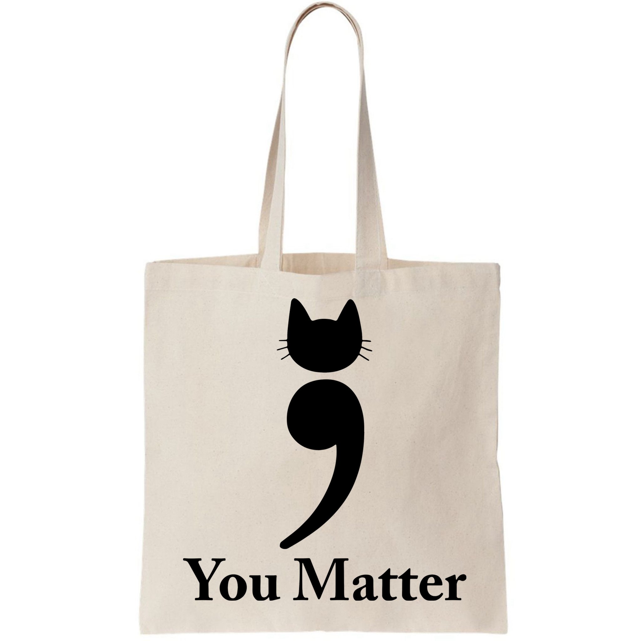 You Matter Cat Suicide Prevention Awareness Be Strong Bag