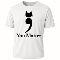 You Matter Cat Suicide Prevention Awareness Be Strong Cooling Performance Crew T-Shirt