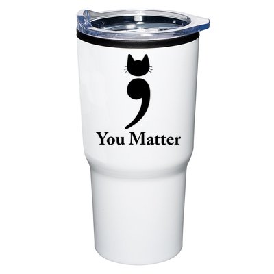 You Matter Cat Suicide Prevention Awareness Be Strong Tumbler