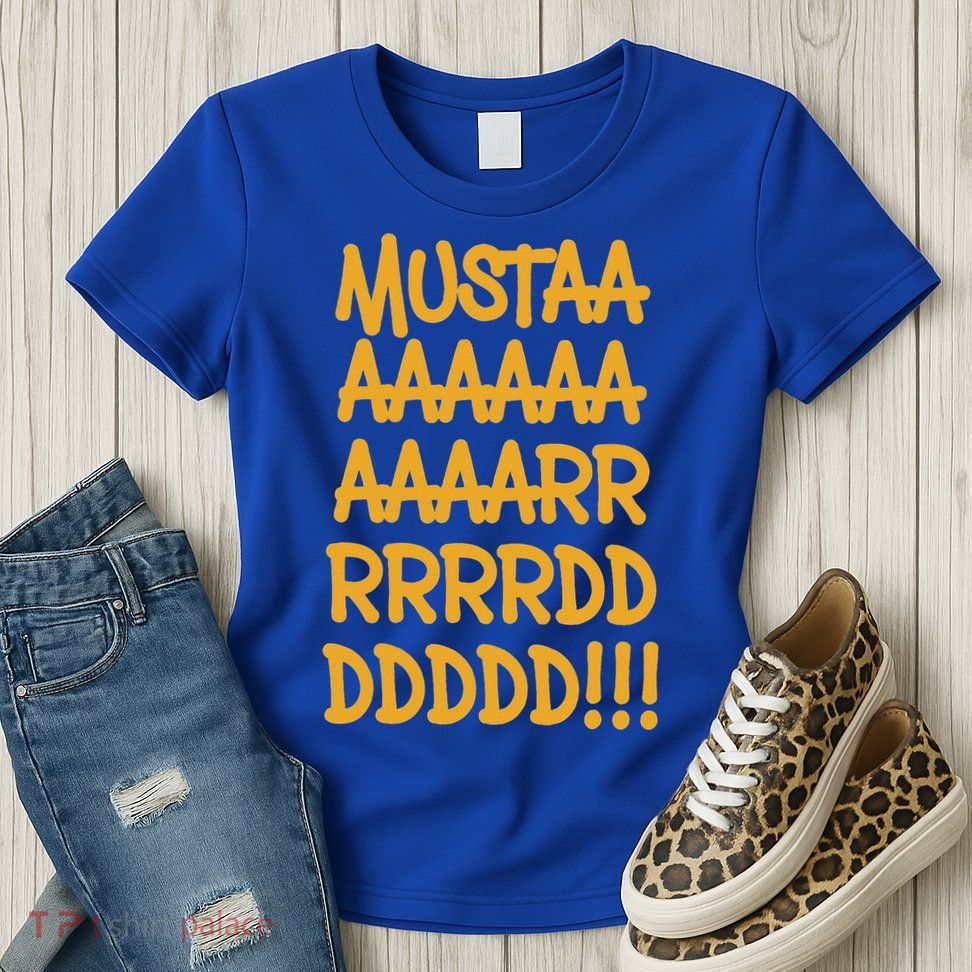 Yellow Mustard Cool Funny Meme Hip Hop Music Womens T-Shirt