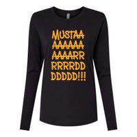 Yellow Mustard Cool Funny Meme Hip Hop Music Graphic Womens Cotton Relaxed Long Sleeve T-Shirt