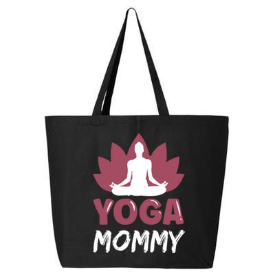 Yoga Mommy Cute Hobby Meditation Lover Mom Mother Mama Funny Gift 25L Jumbo Tote