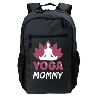 Yoga Mommy Cute Hobby Meditation Lover Mom Mother Mama Funny Gift Daily Commute Backpack