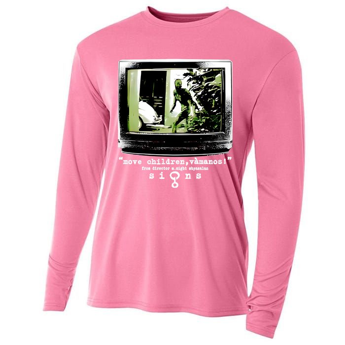 Youthxenergy Move Children Vamanos From Director M.Night Shyamalan Signs Cooling Performance Long Sleeve Crew