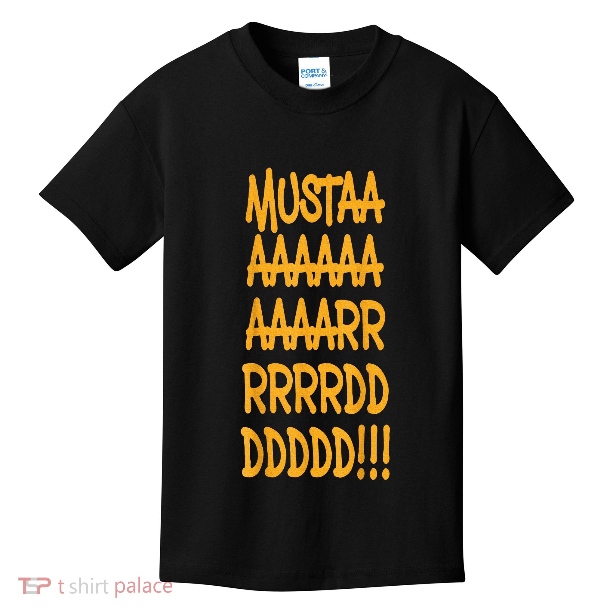 Yellow Mustard Cool Funny Meme Hip Hop Music Graphic Kids T-Shirt
