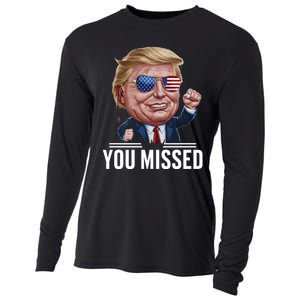 You Missed Donald Trump Cooling Performance Long Sleeve Crew