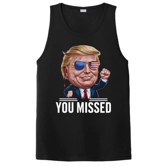 You Missed Donald Trump PosiCharge Competitor Tank