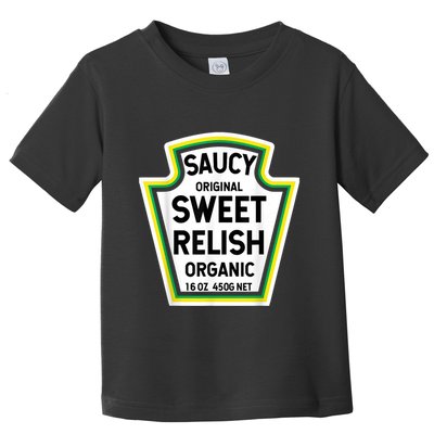 Yellow Mustard DIY Halloween Costume Matching Group Mustard Funny Ketchup Toddler T-Shirt
