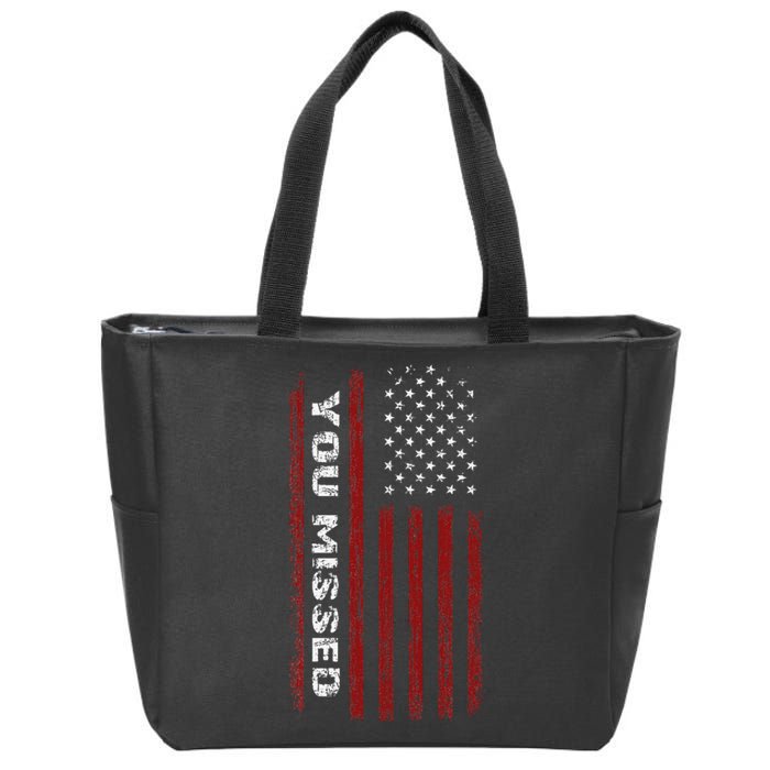 You Missed Donald Trump 2024 Zip Tote Bag