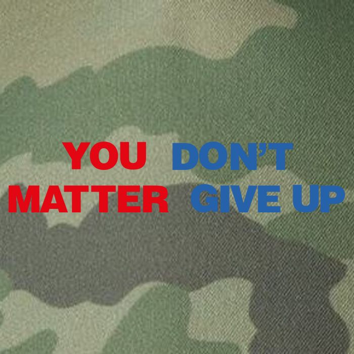 You Matter Don't Give Up Shirt You Don't Matter. Give Up Legacy Tie Dye Trucker Hat