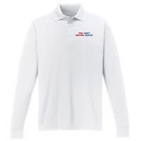 You Matter Don't Give Up Shirt You Don't Matter. Give Up Performance Long Sleeve Polo