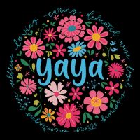 Yaya Mothers Day For Grandma Wildflower Floral Women 16 in Basic Backpack