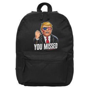 You Missed Donald Trump 16 in Basic Backpack