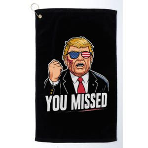 You Missed Donald Trump Platinum Collection Golf Towel