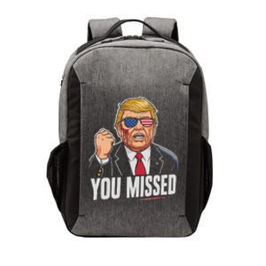 You Missed Donald Trump Vector Backpack