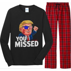 You Missed Donald Trump Long Sleeve Pajama Set